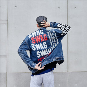 Graffiti Denim Jacket