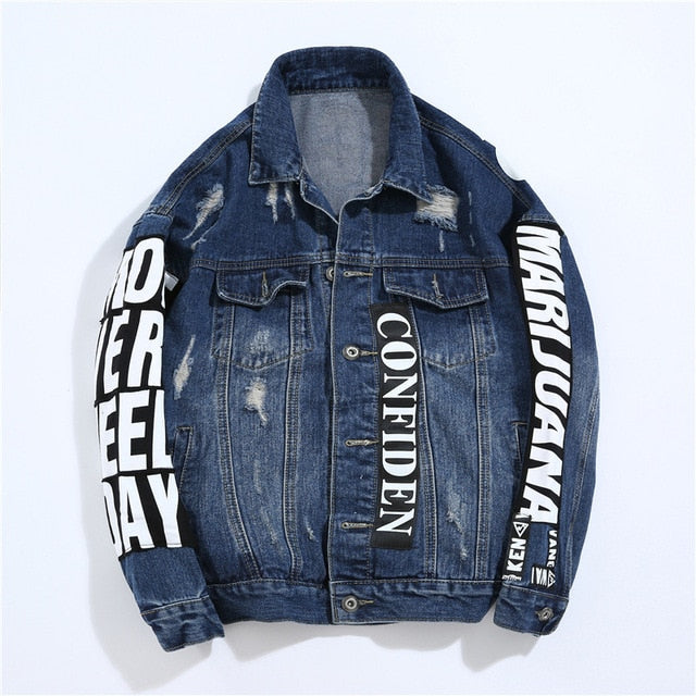 Graffiti Denim Jacket