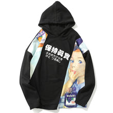 Load image into Gallery viewer, Harajuku Purp Hoodie