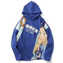 Load image into Gallery viewer, Harajuku Purp Hoodie